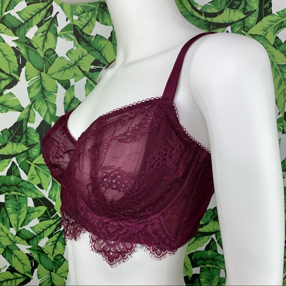 Victoria's Secret Bra 34DDD Sexy Dream Angels Purple Push Up Without Padding - Picture 2 of 7